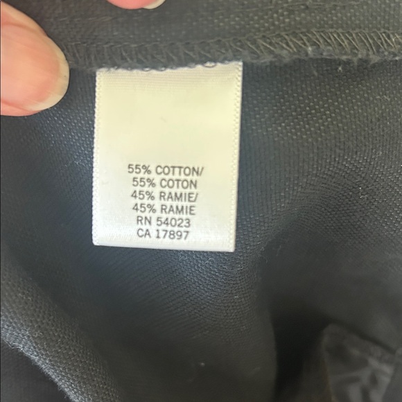 Banana Republic Black Button-Flap Shorts - Picture 7 of 8